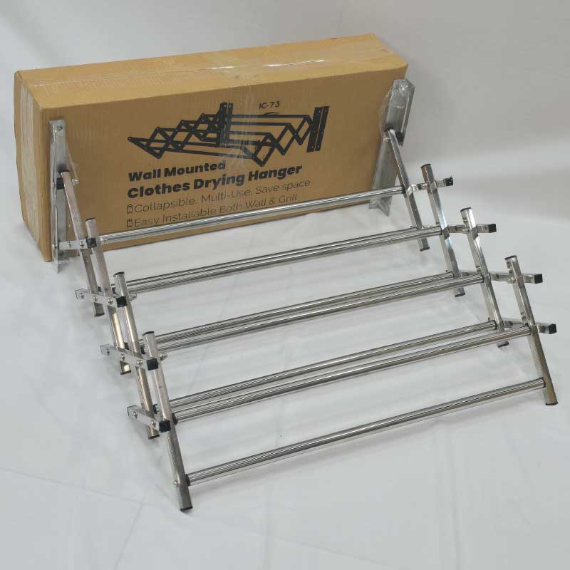 wall mounted clothes drying hanger